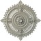 Ekena Millwork Haylynn Ceiling Medallion (Fits Canopies up to 1 1/4"), 29 1/8"OD x 1 1/4"ID x 4"P, Flash Copper CM29HYFCS - alternate 1